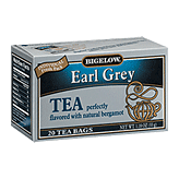 Bigelow  earl grey black tea Left Picture